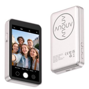 ANOUV S1 50METRES SELFIE MONITOR 5000MAH POWER BANK 2IN1 GOLD